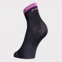 Origin Sock - Black/Fuchsia