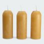 Beeswax Candles 3-Pack